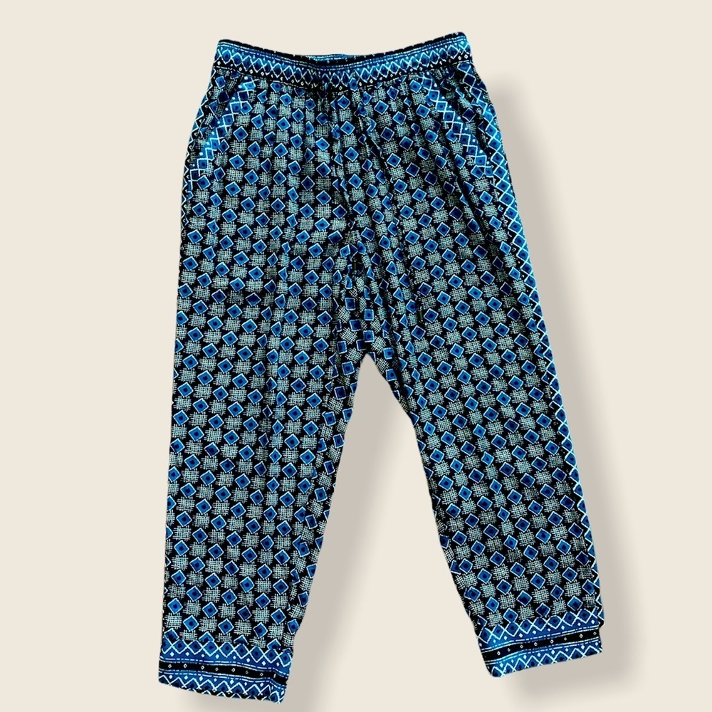 ANTHROPOLOGIE | Retro pattern joggers SZ S